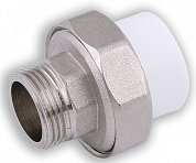 Американка-вставка VALFEX 32х3/4" НР белый ПП
